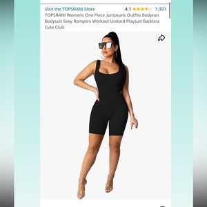 Amazon spandex one piece size Medium